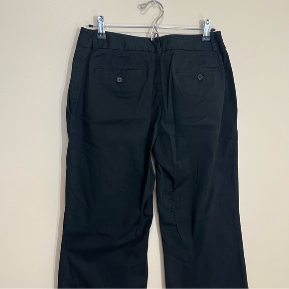 Ann Taylor Loft Black Cotton Blend Pant - Picture 7 of 13